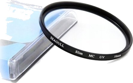 Seagull Uv-Filter Mc Slim 55 Mm Til Kamera Seagull Uv-Filter Mc Slim 55 Mm Til Kamera