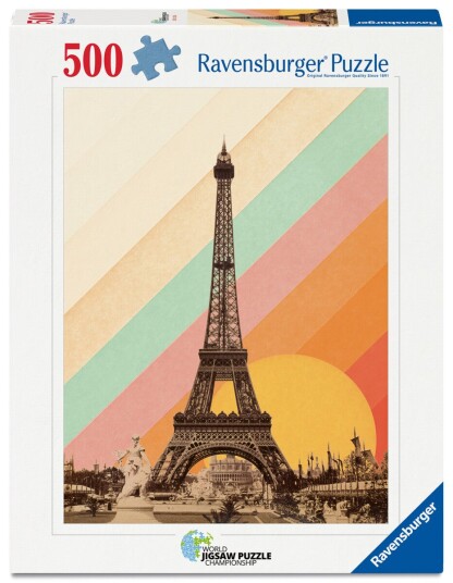 Ravensburger Puslespill 500 Paris Regnbue