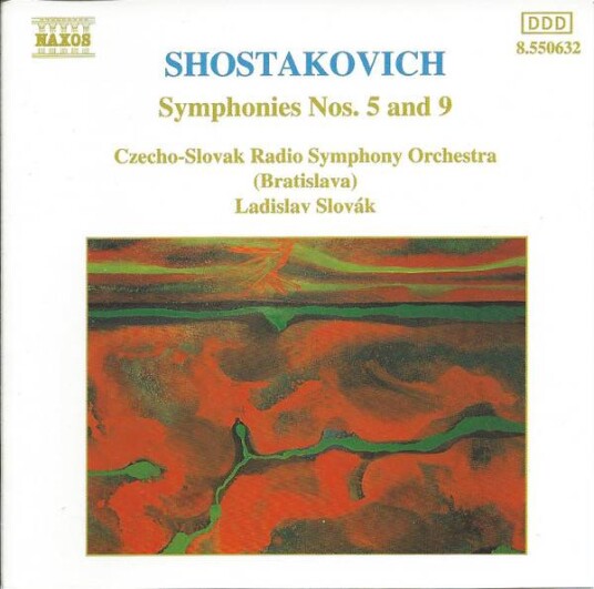 Shostakovich, Czecho-Slovak Radio Symphony Orchestra (Bratislava), Ladislav Slovák Symphonies Nos. 5 And 9 (CD)