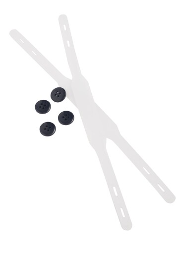 Viking Kids Play Straps2 pk Transparent Onesize