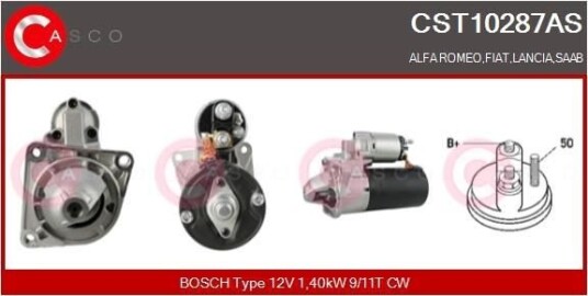 Starter CASCO CST10287AS Starter CASCO CST10287AS