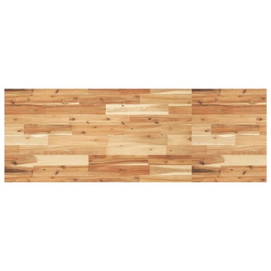  Plate til baderomsskap med finish 160x50x2 cm heltre akasie