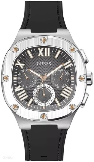 Guess Herreklokke GW0571G1 Headline Grå/Gummi Ø42 mm Guess Herreklokke GW0571G1 Headline Grå/Gummi Ø42 mm