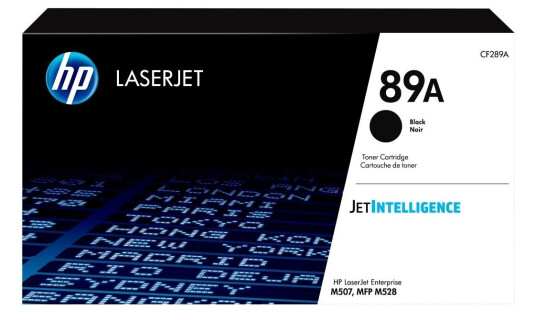 HP 89A / CF289A - Black Toner - Laser toner Svart HP 89A / CF289A - Black Toner - Laser toner Svart