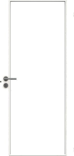 Swedoor Dørbl Easy Gw1 10x21 Hvit Gl