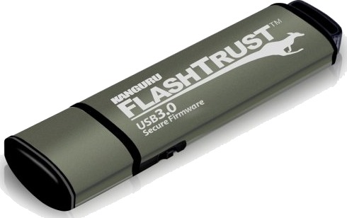Kanguru FlashTrust Secure USB-minne 128 GB