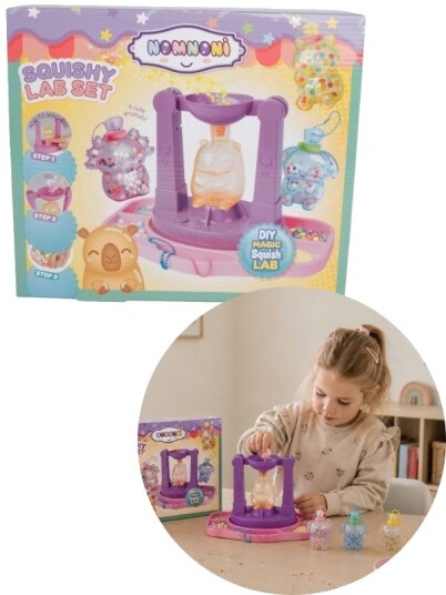 Nomnoni Squishy Lab Set Lag Egne Squishyfigurer