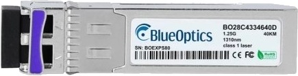 Blueoptics 100-04063-Bo Fiber Optisk 1250 Mbit/S Sfp Lc Upc Bx-U 40000 M