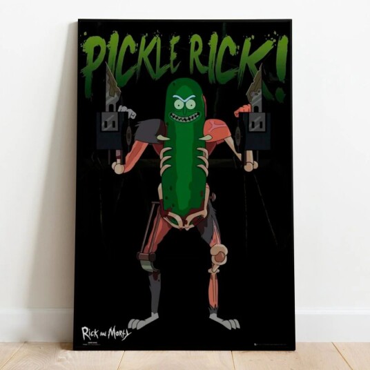 Rick and Morty Plakat Pickle Rick - 91,5 x 61 cm
