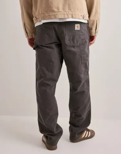 Carhartt WIP Single Knee Pant Slacks Grå Carhartt WIP Single Knee Pant Slacks Grå