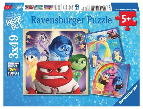 Ravensburger - Disney Inside Out Puslespill 49 stykker - (10109370)