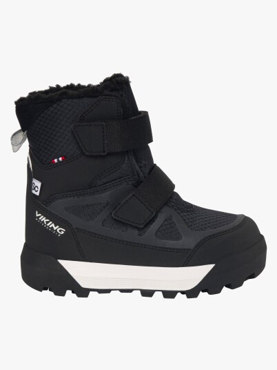 Viking Footwear Kid"s Constrictor Warm Sc Waterproof 2v Black 23