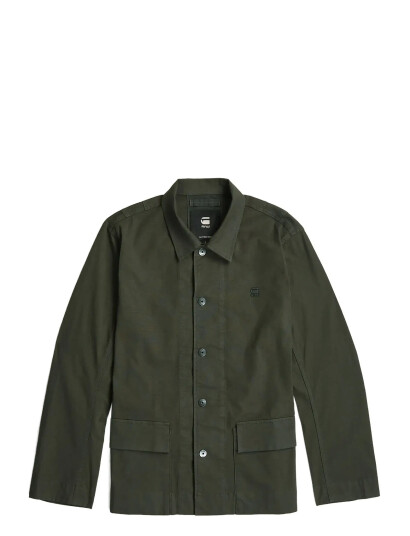 G Star 2 Pkt Overshirt Khaki green L G Star 2 Pkt Overshirt Khaki green L