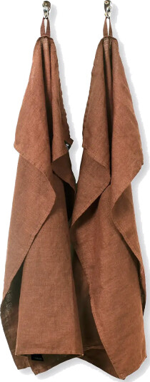 Himla Sunshine Kitchen Towel 2 Pack   Brown   50X70CM