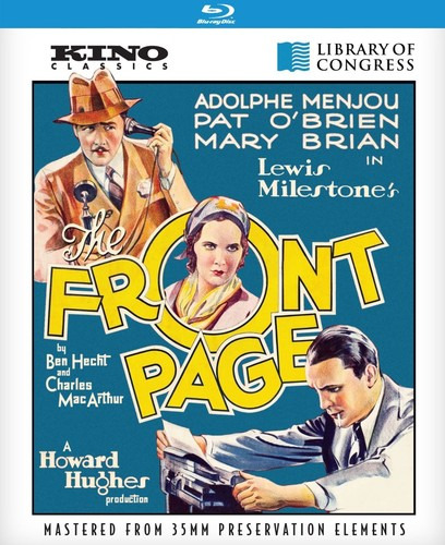 Front Page Bluray