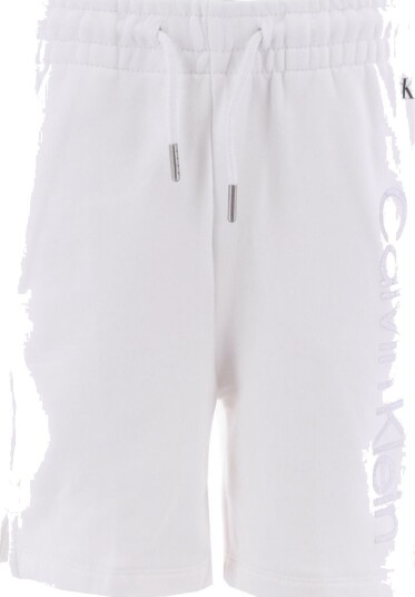 Calvin Klein Shorts Bright White/Sølv Calvin Klein 10 år 140 Shorts Hvit