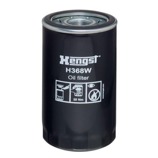 Oljefilter HENGST FILTER H368W Oljefilter HENGST FILTER H368W