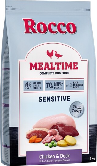 Rocco Mealtime Sensitive Kylling & And 2 X 12 kg