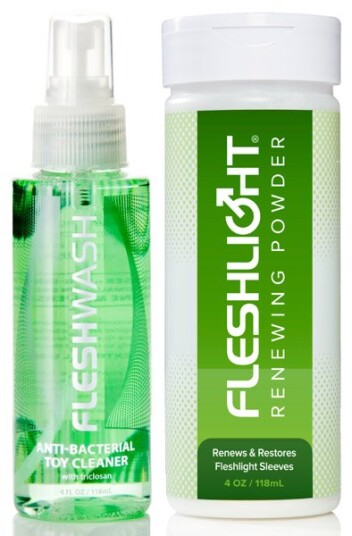 Fleshlight FleshWash + Renewing Powder