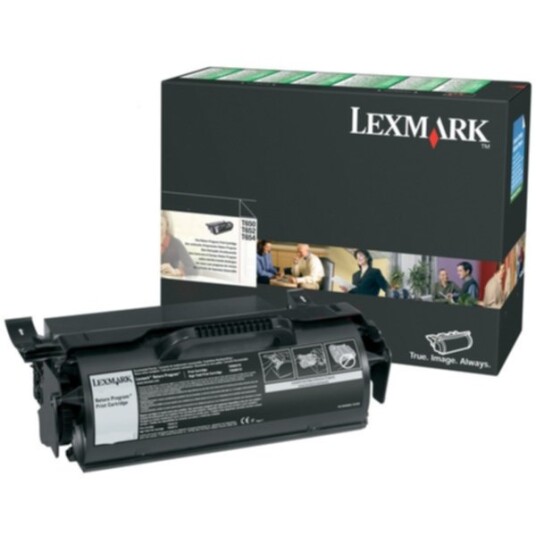 Lexmark 24B5870 Tonerkassett svart, 30.000 sider