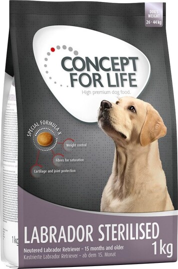 Concept For Life Tørrfôr Labrador Sterilised 1 kg