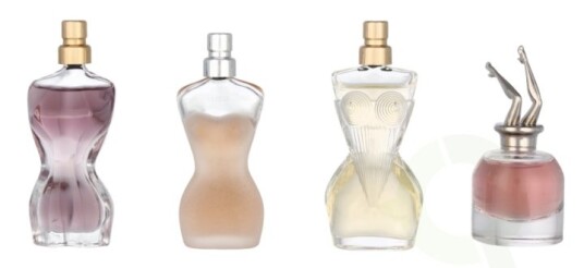 Jean Paul Gaultier Miniature Set for Women - 4 dufter 24 ml Sprayflasker Jean Paul Gaultier Miniature Set for Women - 4 dufter 24 ml Sprayflasker