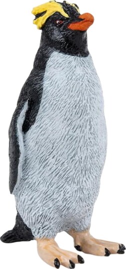 Papo Makaroni Pingvin 7 cm Papo OneSize Lekedyr Grå Svart