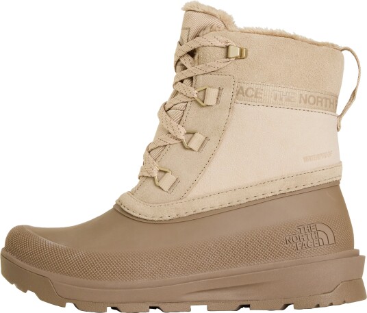 The North Face Women"s Shellista V Shorty Waterproof Boots Timeless Taupe/garnet 40.5