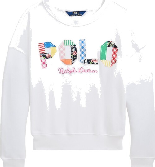 Polo Ralph Lauren Collegegenser Hvit m. Polo Polo Ralph Lauren 7 år 122 Collegegenser