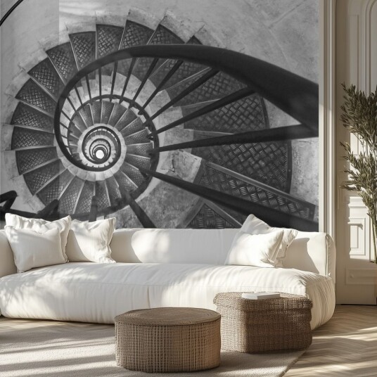 Tapet Spiraltrapp Design Tapet Spiraltrapp Design
