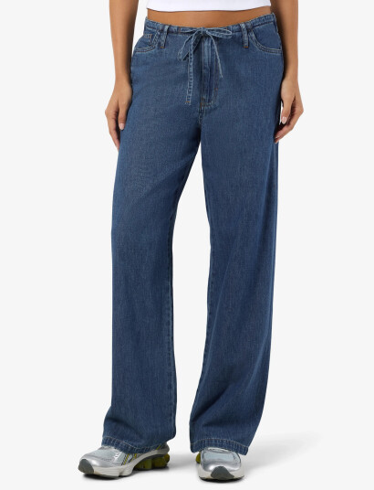 NOISY MAY Nmrine Nw Wide Pants  Mg009Mb Noos   Blue   XL
