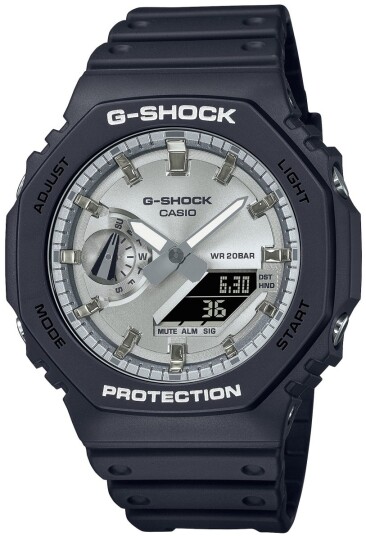 Casio Herreklokke GA 2100SB 1AER G Shock Grå/Resinplast 48.5x45.4 mm