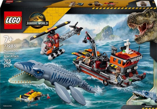 Lego Mosasaurus-båtangrep