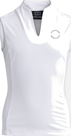 Bogeys & Birdies Jr Tech Blade SL V-Neck Hvit Golfklær junior White 150 Bogeys & Birdies Jr Tech Blade SL V-Neck Hvit Golfklær junior White 150