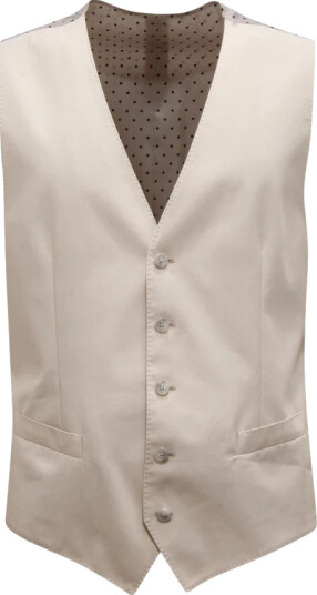 Dolce & Gabbana Herre Dress Beige L,