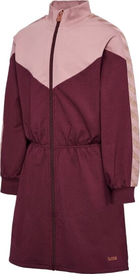 Hummel Kjole m. Glidelås hmlAlvilda Windsor Wine Hummel 8 år (128) Kjole Lilla Rosa