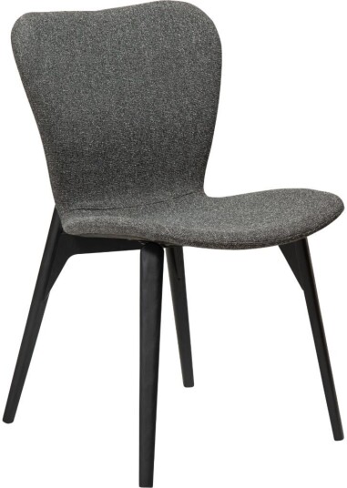 Paragon Dan Form spisestuestoler bouclé mørkegrå.
