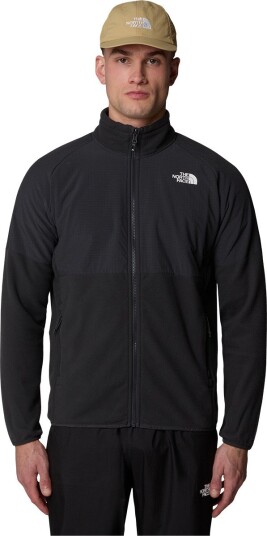 The North Face Men"s Glacier Heavyweight Full Zip Fleece Asphalt Grey/Asphalt Grey/TNF Black Asphltgy/Asphltgy/Tnfbl XXL