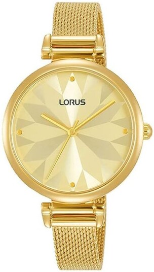Lorus Dameklokke RG208TX5 Gull/Gulltonet stål Ø31 mm