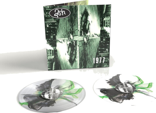 Ash 1977 30th Anniversary Limited Edition Vinyl Green Black Inkplosion