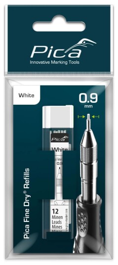 Pica Marker Fine Dry Refill   Hvit