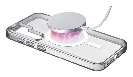 Cellularline Gloss MagSafe Case MAG fr Samsung S25 Clear Cellularline Gloss MagSafe Case MAG fr Samsung S25 Clear