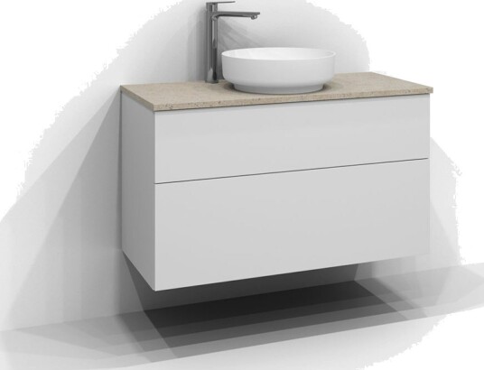 Svedbergs Poem Benkeplate Kvarts / 100cm Senter SV-21012 Svedbergs Poem Benkeplate Kvarts / 100cm Senter SV-21012