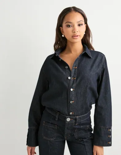 One Teaspoon Blå Drifter Shirt One Teaspoon Blå Drifter Shirt