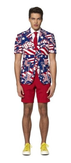 Boland Traciks Sommer Opposuit Mighty Murica OPS001948