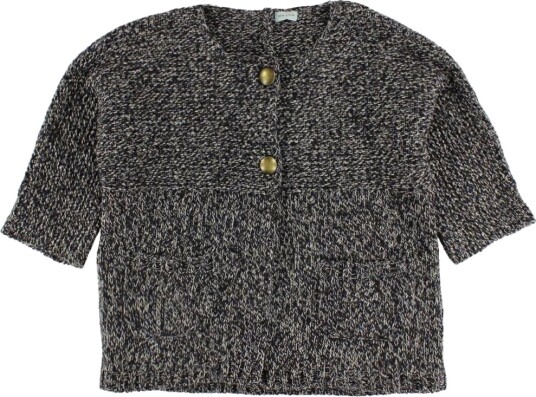 Mini A Ture Cardigan Strikk Blå/Hvit Mini A Ture 7 år 122 Cardigan