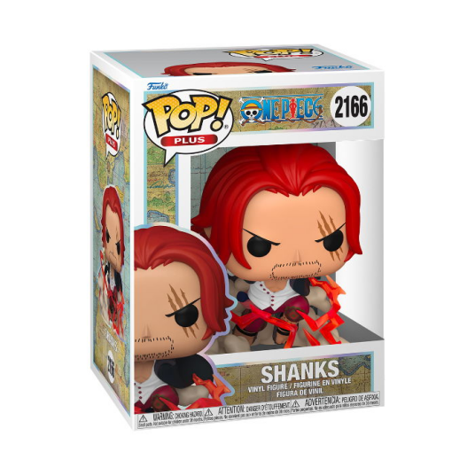 Funko POP! One Piece Shanks Figur 9 cm - Samlefigur