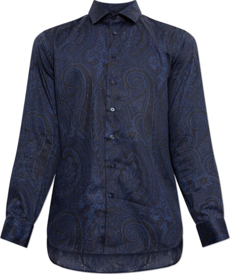 Etro Herre Skjorter Blå 3XL,