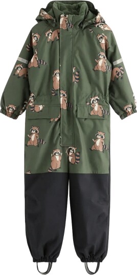 Lindex Padded Waterproof Snowsuit DUSTY KHAKI 98