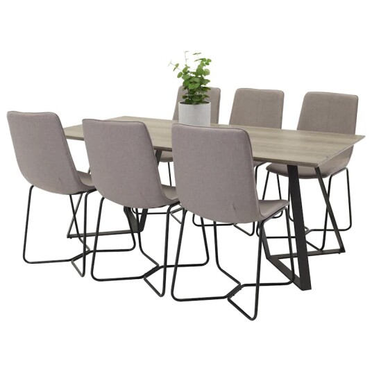 Venture Home Spisegruppe Venture Home Madde med 6 Xtra Stoler GR542